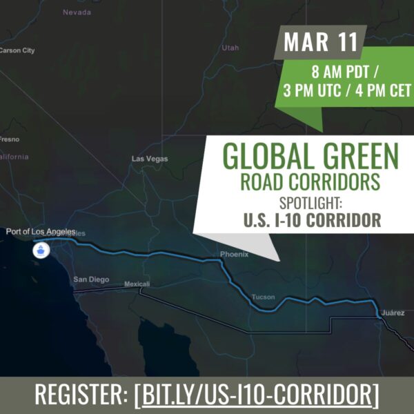 Permalink to Virtual Event: Greening the U.S. I-10 Corridor
