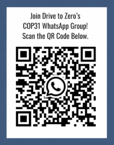 Drive to Zero WhatsApp QR code